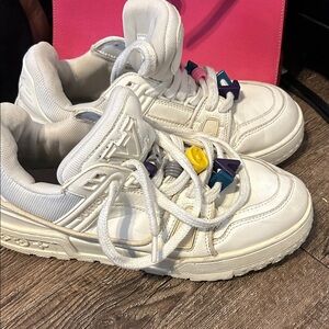 Sneakers with Colorful Accents